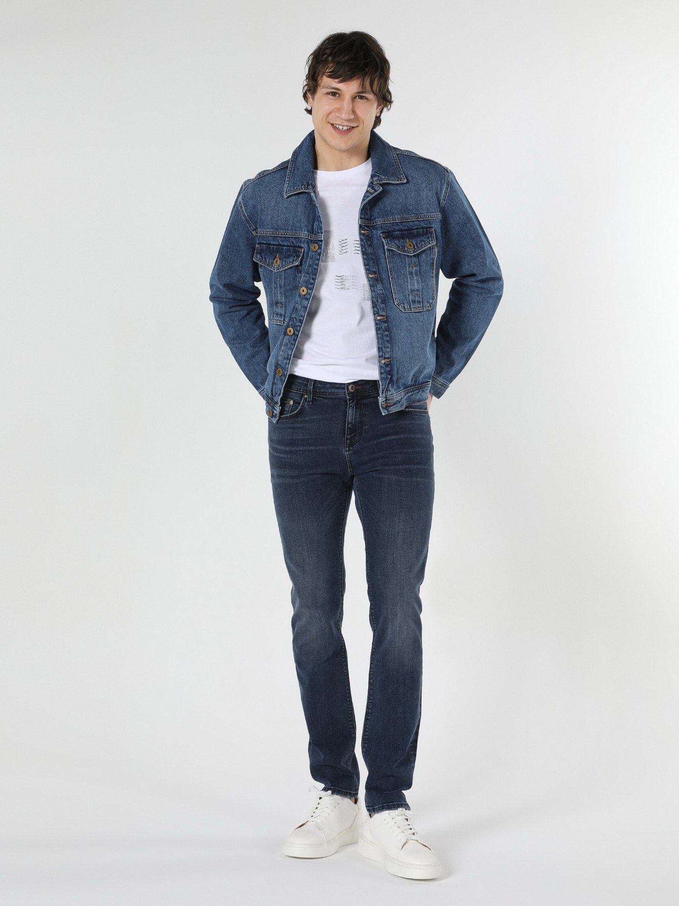 Прямые джинсы Colin’s 044 Karl модель CL1058229DN02975 Фото