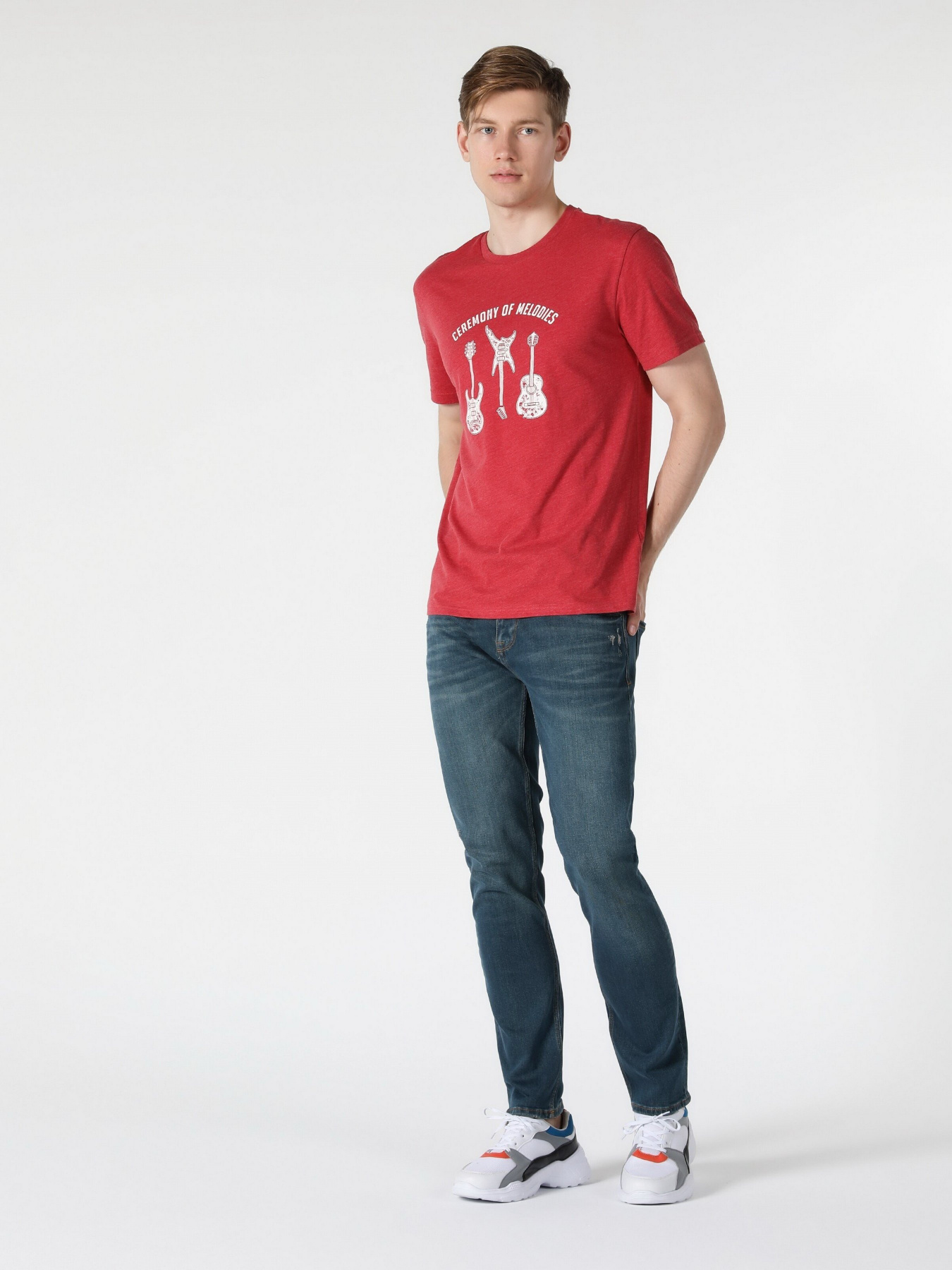 Футболка Colin’s модель CL1058559MLR Фото