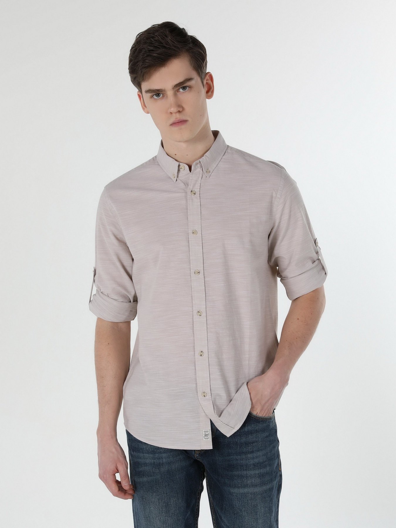 Рубашка повседневная Colin’s модель CL1058567LBG Фото