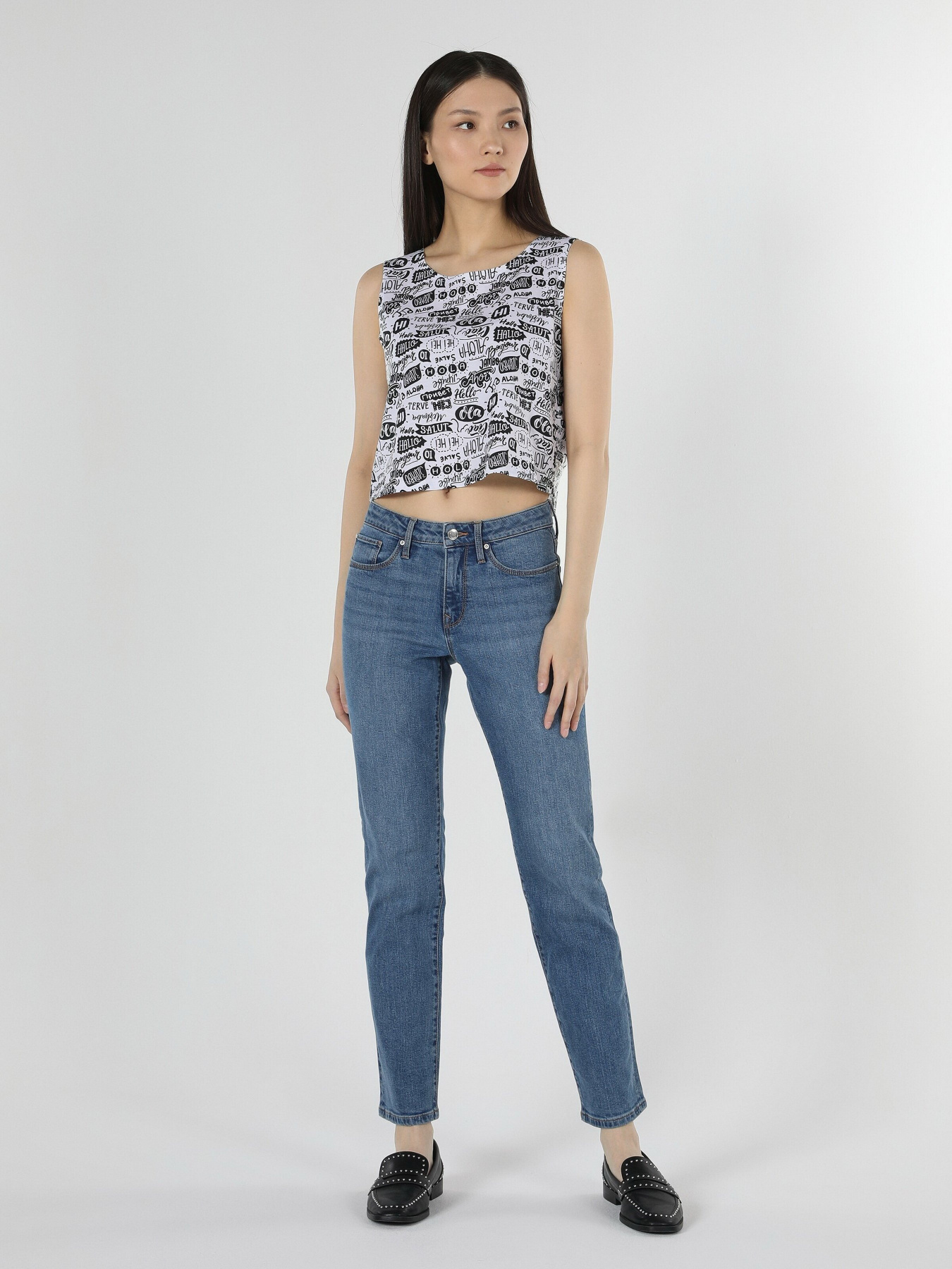 Зауженные джинсы Colin’s 703 Carla модель CL1058577DN40740 Фото