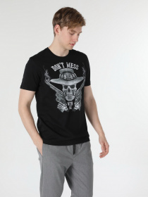 Футболка Colin’s модель CL1058618BLK Фото