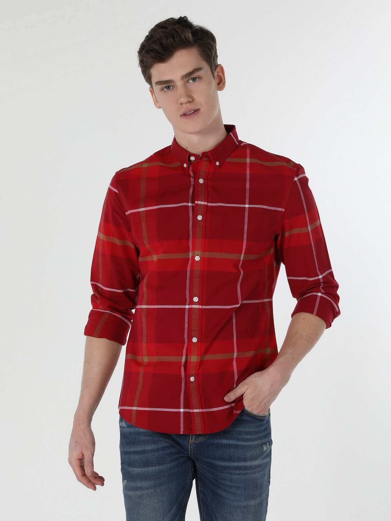 Рубашка Colin’s модель CL1058638RED Фото