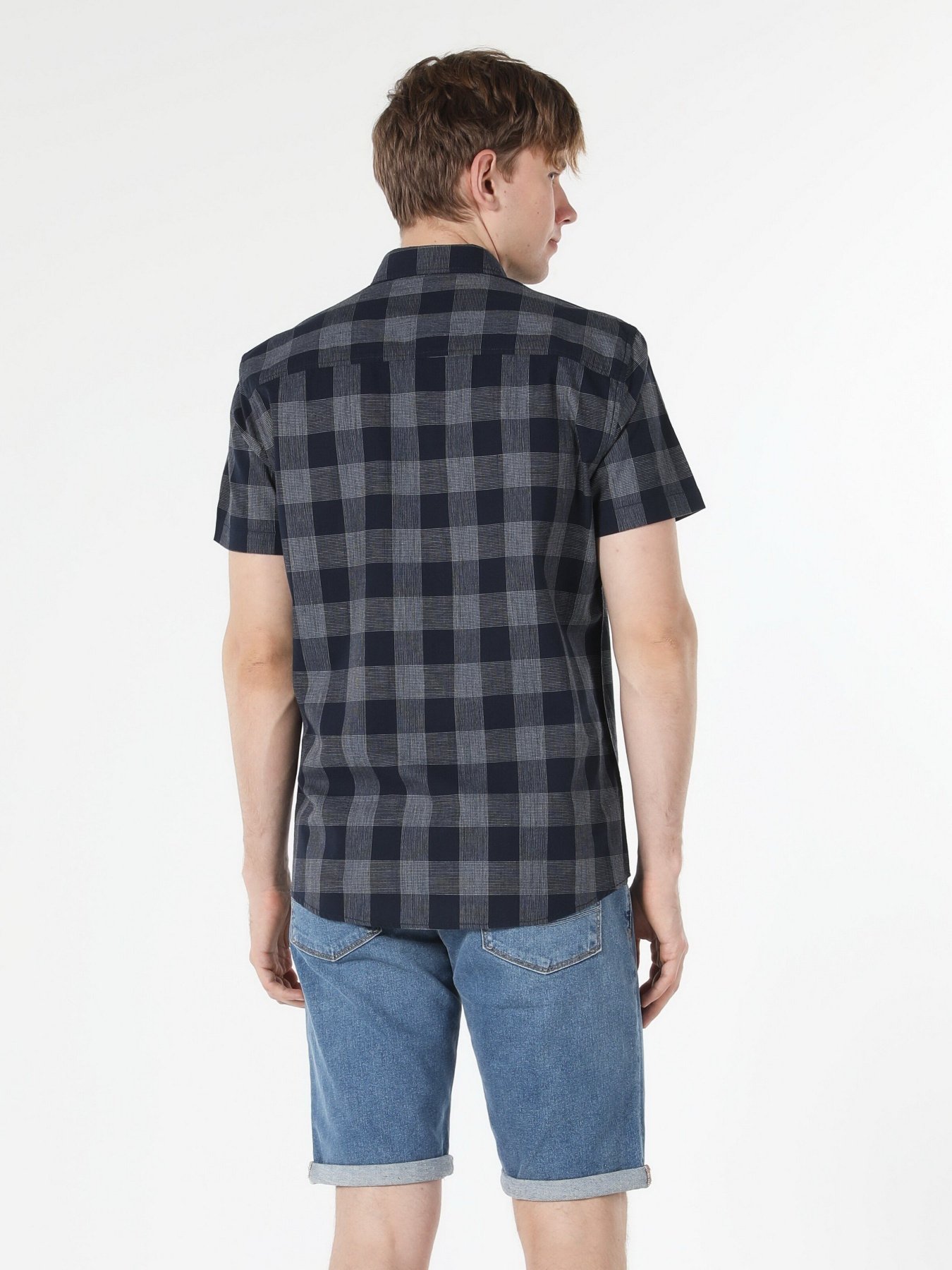 Рубашка повседневная Colin’s модель CL1058646NAV Фото