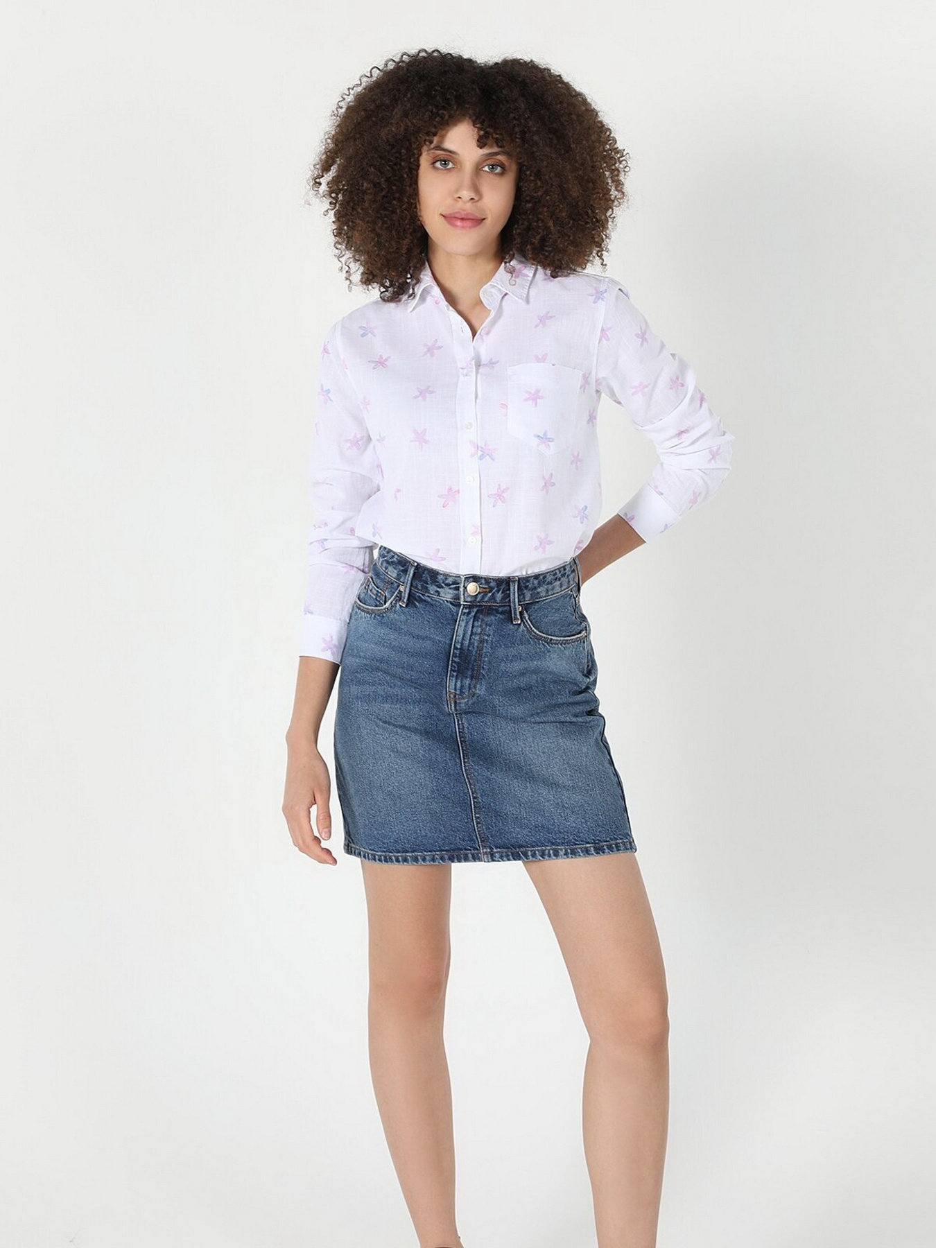 Рубашка Colin’s модель CL1058739WHT Фото