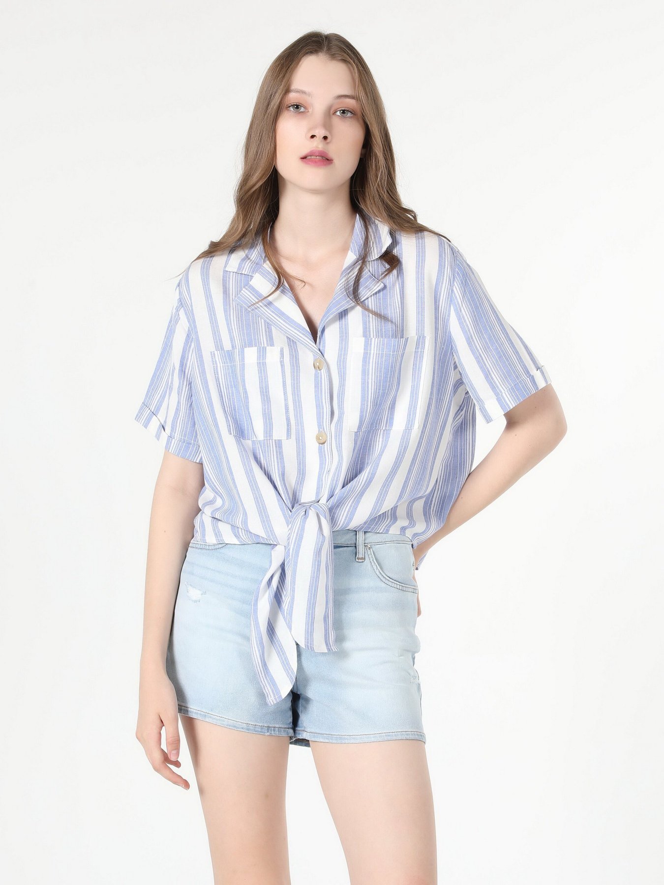 Сорочка Colin’s модель CL1058758BLE Фото