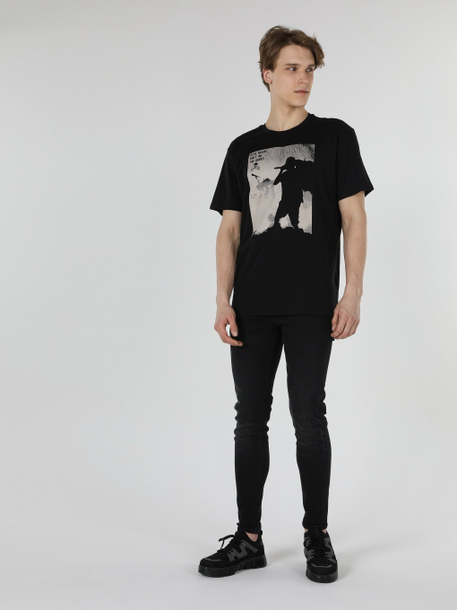 Футболка Colin’s модель CL1058843BLK Фото