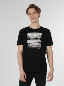 Футболка Colin’s модель CL1058845BLK Фото