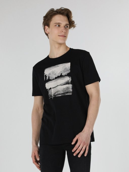 Футболка Colin’s модель CL1058845BLK Фото