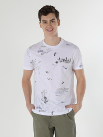 Футболка Colin’s модель CL1058872WHT Фото