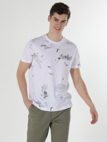 Футболка Colin’s модель CL1058872WHT Фото