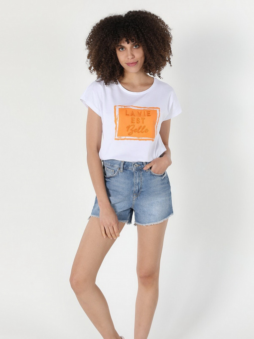 Футболка Colin’s модель CL1058927WHT Фото