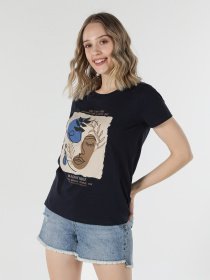 Футболка Colin’s модель CL1059001NAV Фото