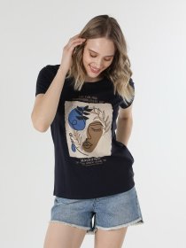 Футболка Colin’s модель CL1059001NAV Фото