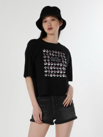 Футболка Colin’s модель CL1059015BLK Фото