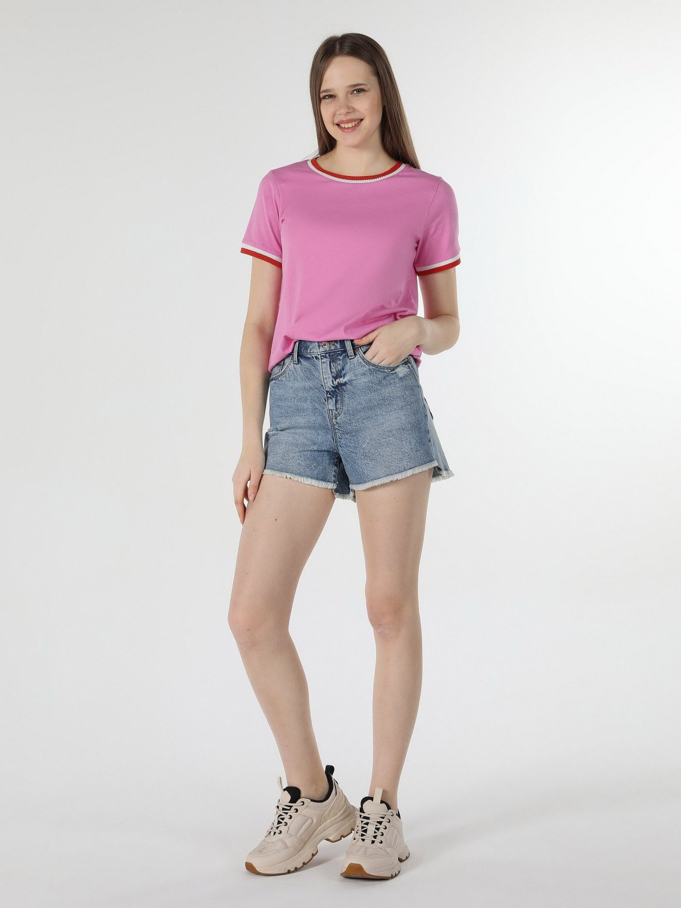 Футболка Colin’s модель CL1059035PIN Фото