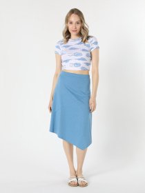 Юбка миди Colin’s модель CL1059164BLE Фото