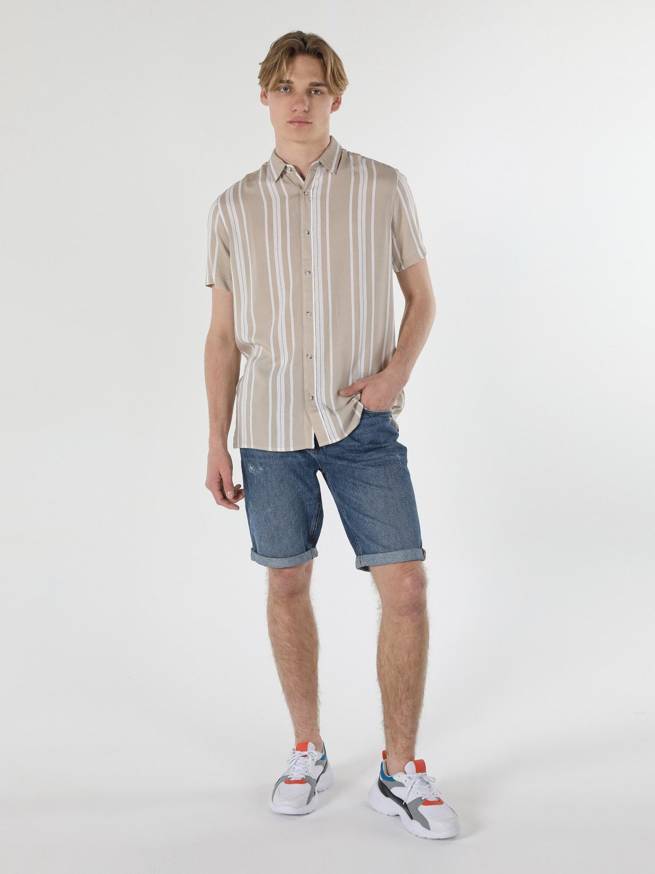 Рубашка Colin’s модель CL1059259BEI Фото