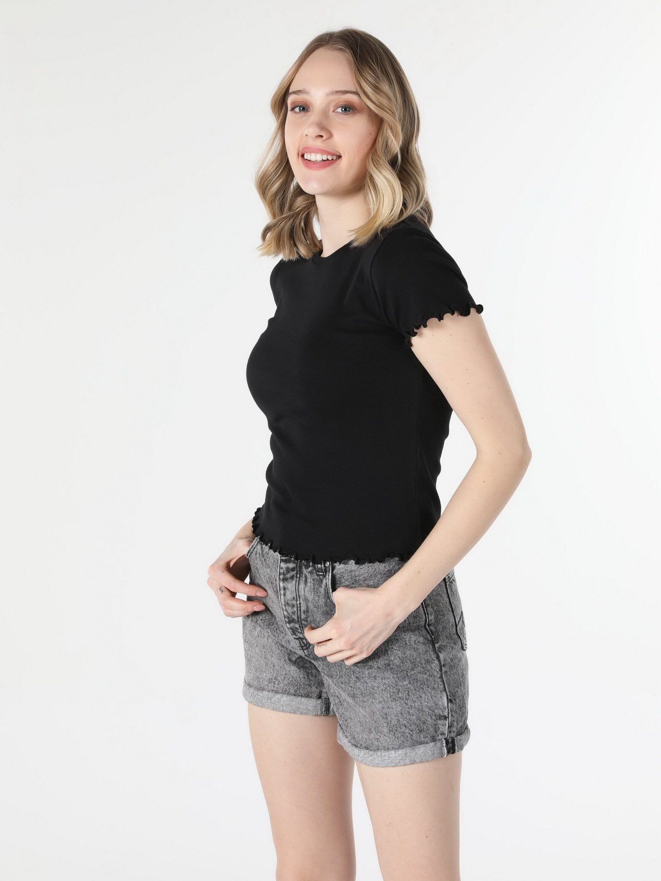 Футболка Colin’s модель CL1059299BLK Фото