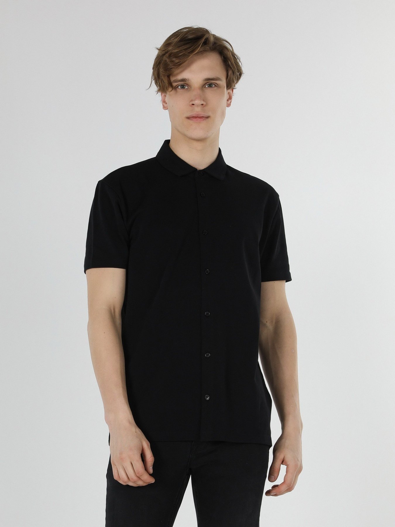 Сорочка повсякденна Colin’s модель CL1059317BLK Фото