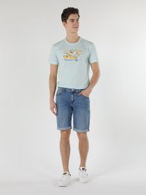 Шорты джинсовые Colin’s модель CL1059463DN42102 Фото