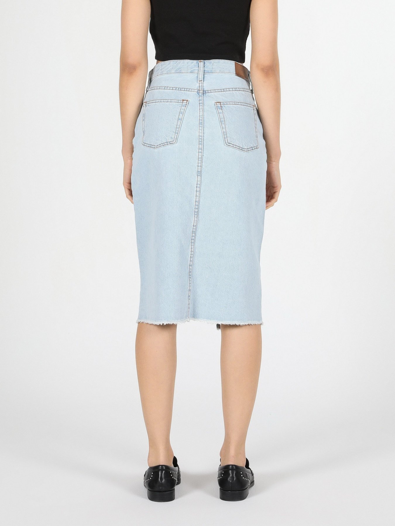 Юбка миди Colin’s модель CL1059497DN42065 Фото