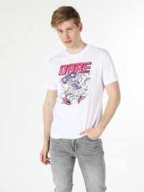 Футболка Colin’s модель CL1059545WHT Фото