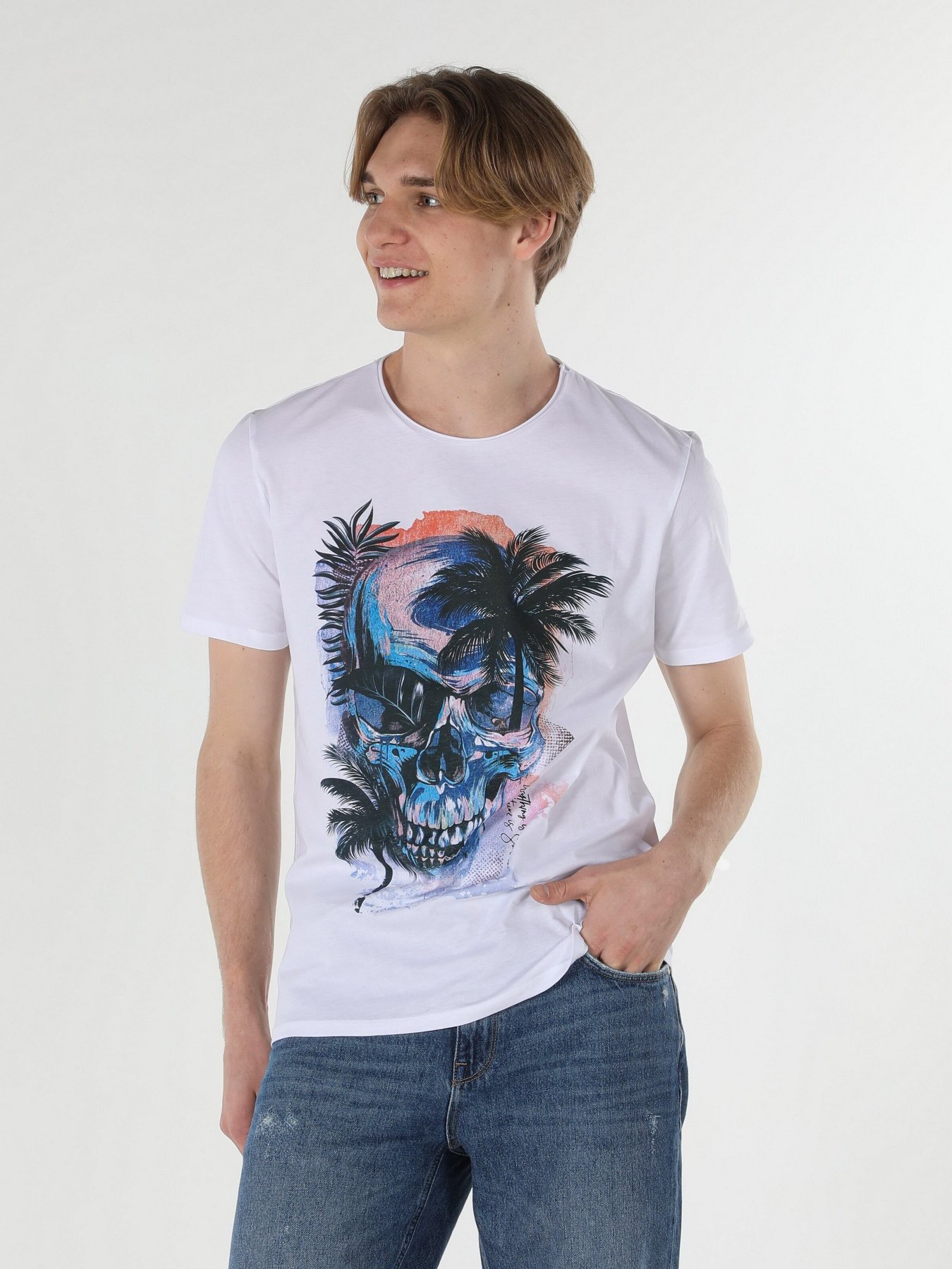 Футболка Colin’s модель CL1059547WHT Фото