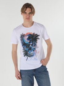 Футболка Colin’s модель CL1059547WHT Фото