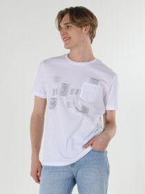 Футболка Colin’s модель CL1059548WHT Фото