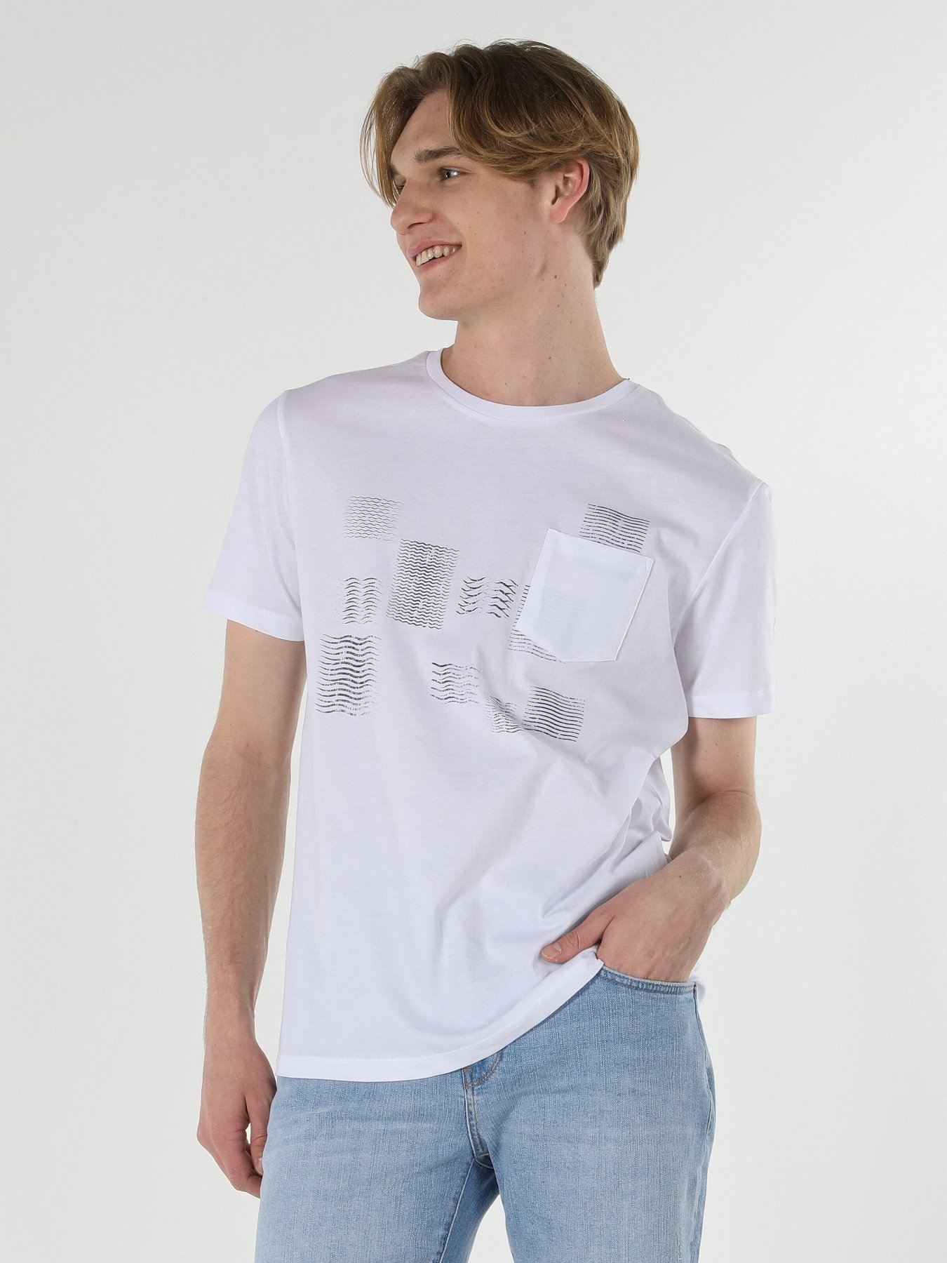 Футболка Colin’s модель CL1059548WHT Фото