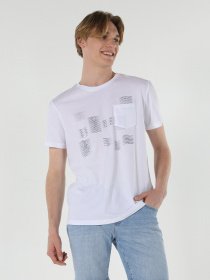 Футболка Colin’s модель CL1059548WHT Фото