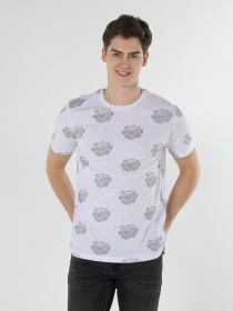 Футболка Colin’s модель CL1059549WHT Фото