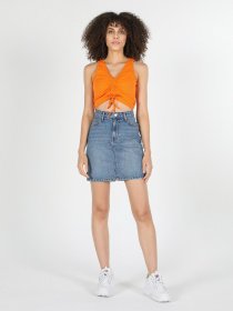 Джинсовая юбка Colin’s модель CL1059956DN42145 Фото