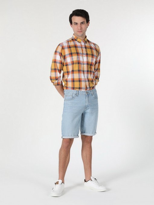 Шорты джинсовые Colin’s модель CL1059958DN41395 Фото