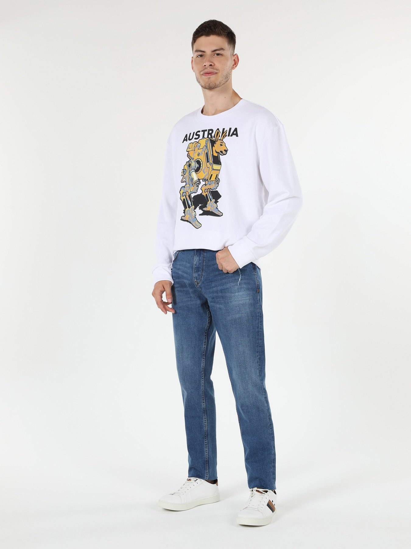 Прямі джинси Colin’s модель CL1060100DN42151 Прямі джинси Colin’s модель CL1060100DN42151 Фото