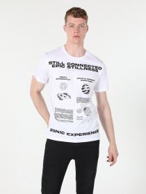 Футболка Colin’s модель CL1058883WHT Фото