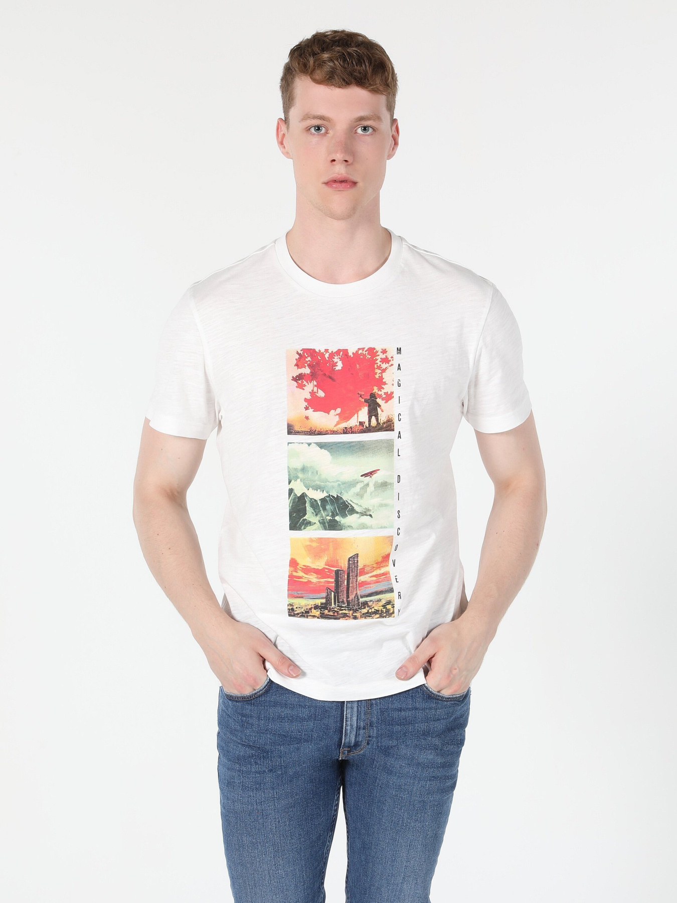 Футболка Colin’s модель CL1059672OFW Фото