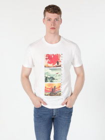 Футболка Colin’s модель CL1059672OFW Фото