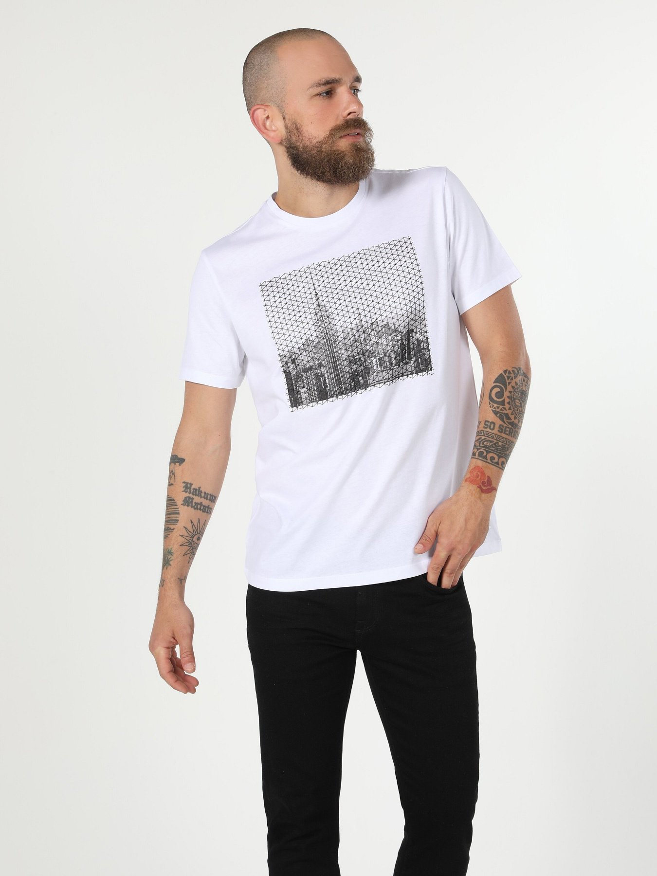 Футболка Colin’s модель CL1056725WHT Фото