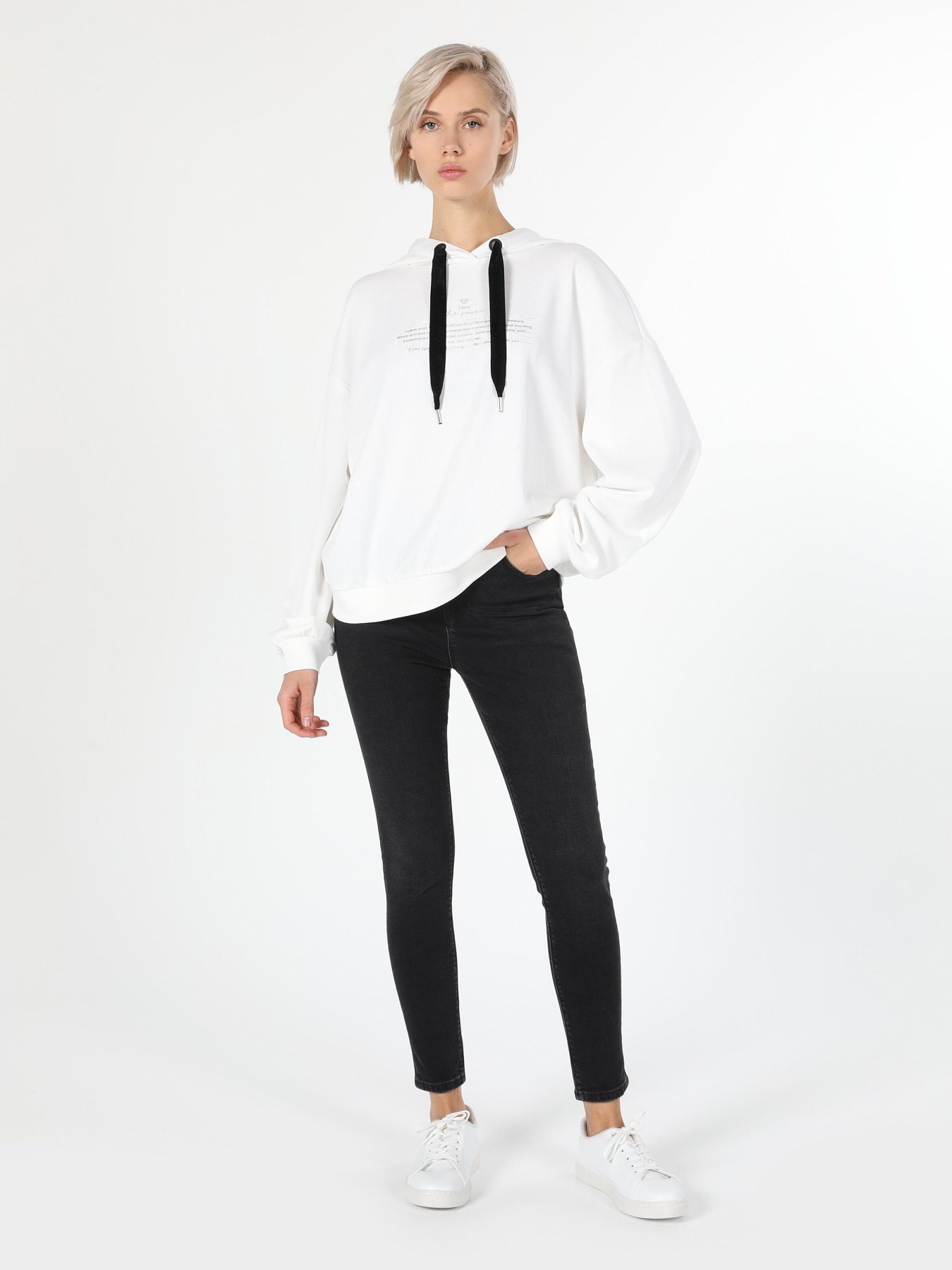 Худи Colin’s модель CL1060568WHT Фото