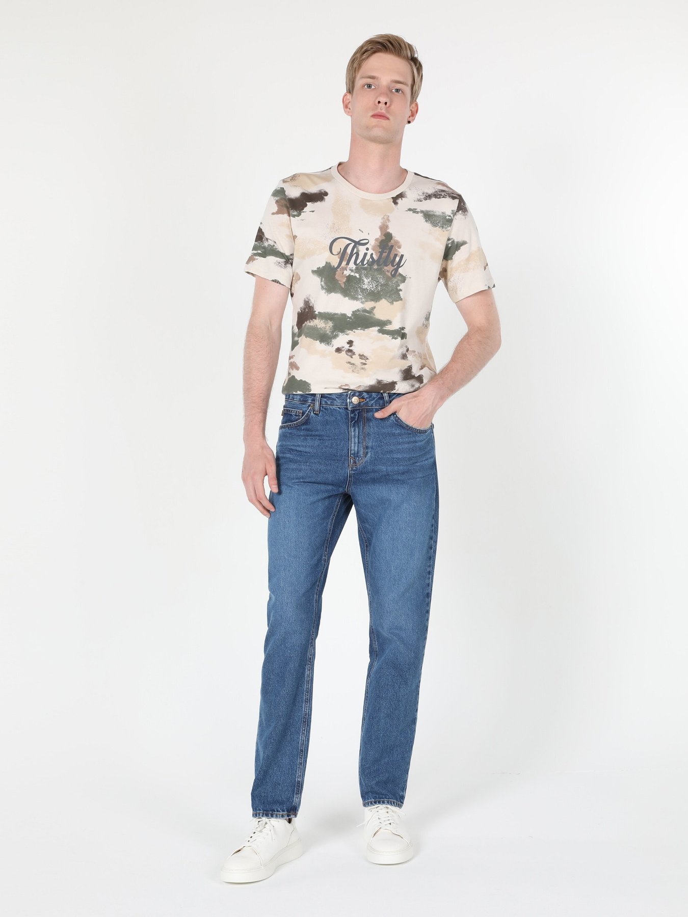 Прямые джинсы Colin’s 045 David модель CL1060135DN42160 Фото