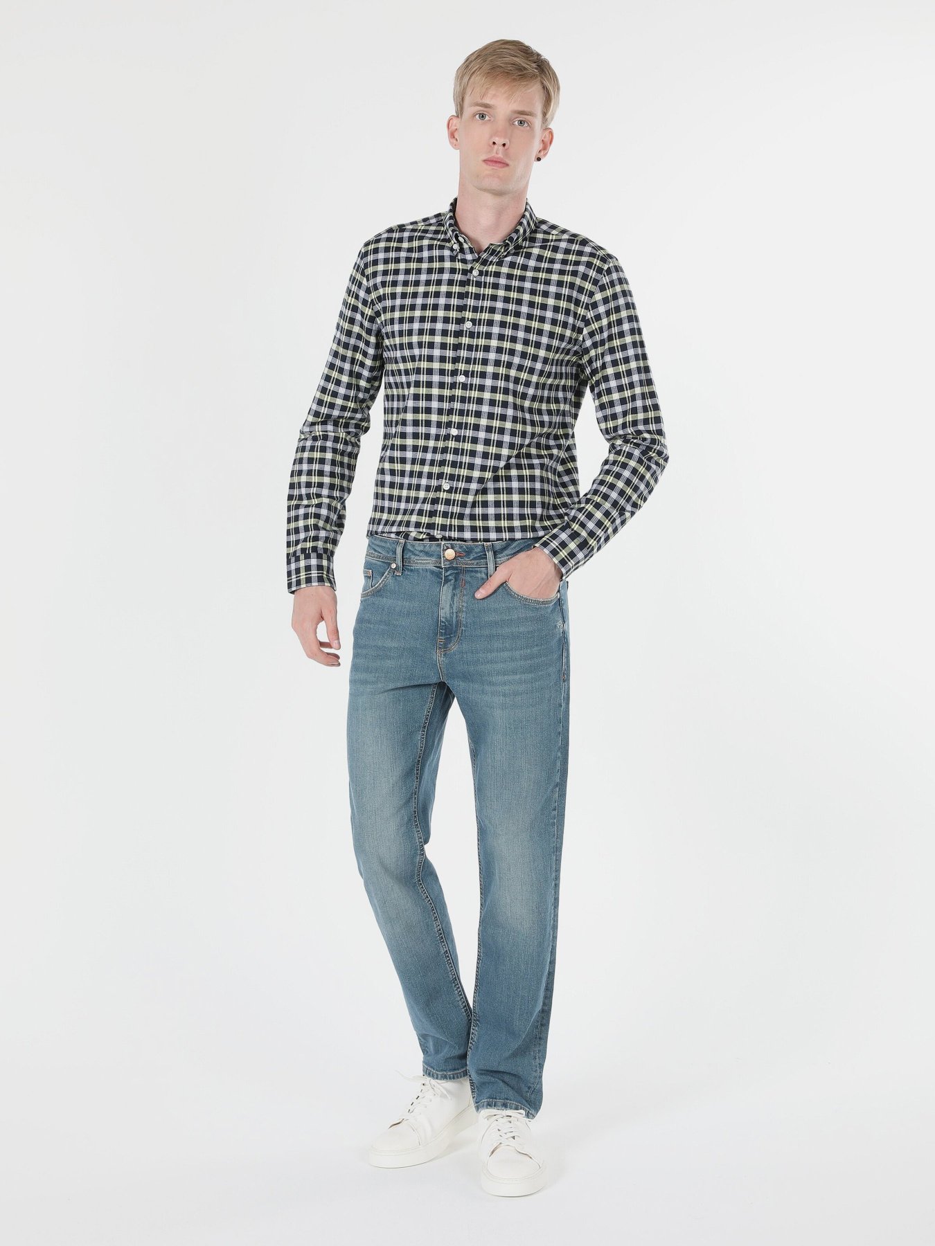 Прямые джинсы Colin’s 045 David модель CL1060492DN42228 Фото