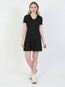 Сукня міні Colin’s модель CL1047988BLK Фото