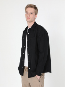 Сорочка Colin’s модель CL1059808BLK Фото