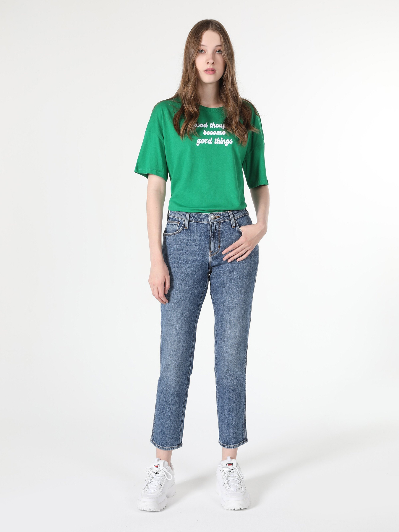 Зауженные джинсы Colin’s 703 Carla модель CL1060394DN42168 Фото