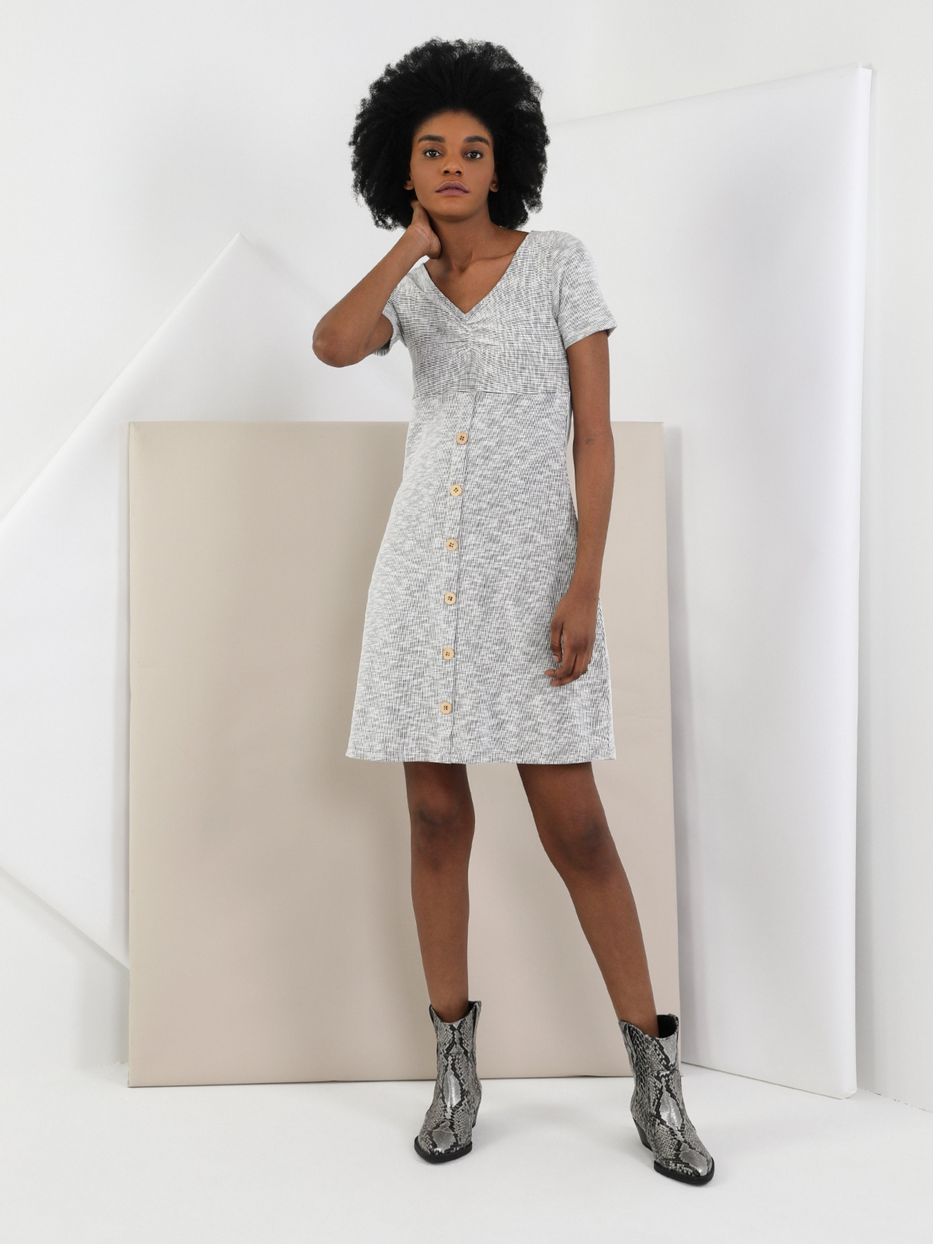 Платье мини Colin’s модель CL1048633NAV Фото