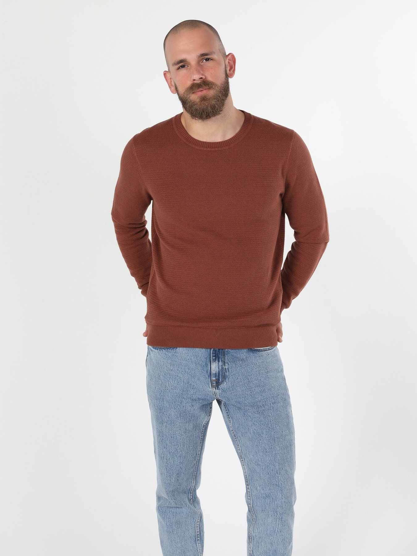 Джемпер Colin’s модель CL1046786BOR Фото