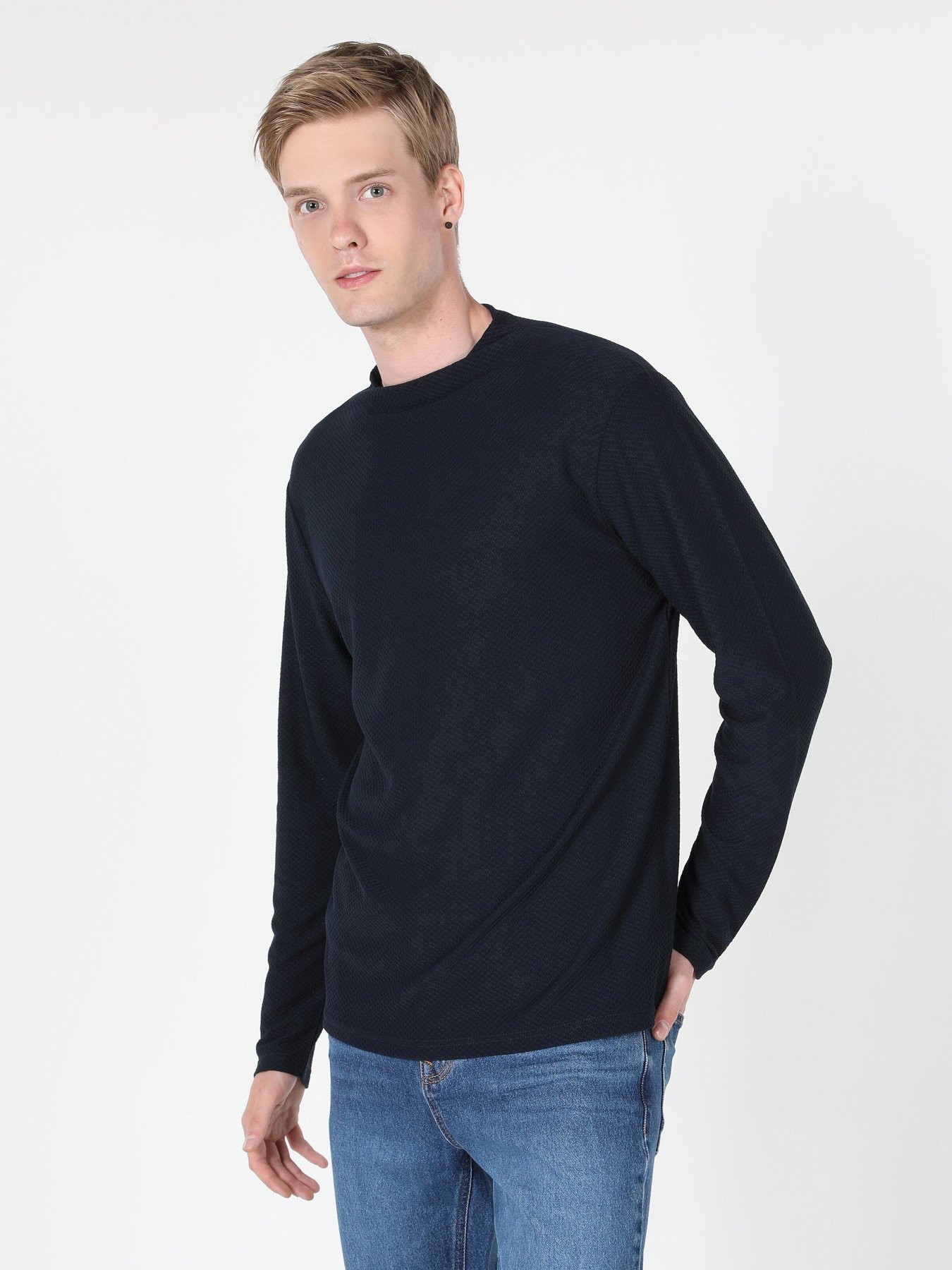 Лонгслів Colin’s модель CL1060115NAV Фото