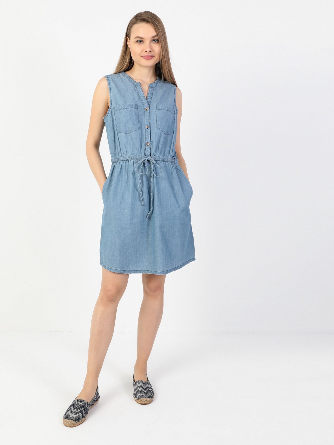 Платье мини Colin’s модель CL1048794DN40907 Фото