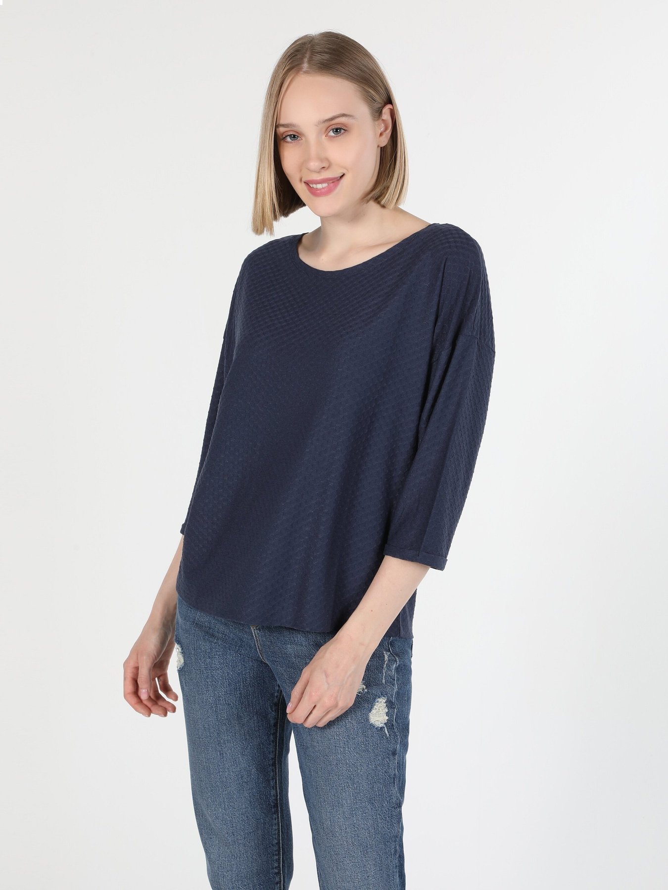 Лонгслив Colin’s модель CL1060591NAV Фото